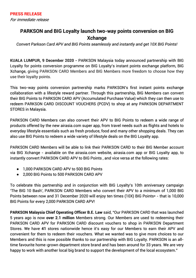 Parkson_AirAsia_Press_Release